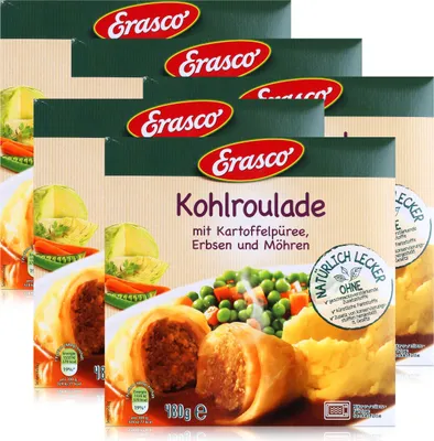 Produktbild von Erasco Kohlroulade 480g Fertigessen (5er Pack)
