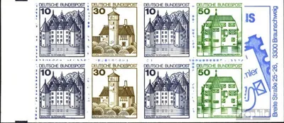 Produktbild von Briefmarken BRD (BR.Deutschland) 1980 Mi MH22i (kompl.Ausg.) postfrisch Burgen und Schlösser