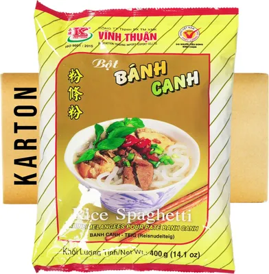 Produktbild von Vinh Thuan Bot Banh Canh Viet Udon Spaghetti Mehlmix 20x400g