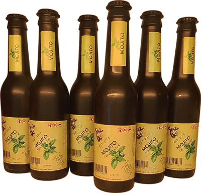 Immagine prodotto di MOJITO Trinkkultur (6x275 ml) realizzato a mano BLACK EDITION