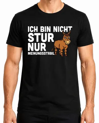 Imagen del producto de Camiseta para hombre, color , talla XXL, con la frase: "No soy testarudo, solo tengo convicciones firmes. ¡Un dicho divertido!". Ideal como regalo