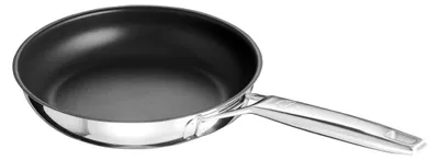 Bratpfanne 24 cm Edelstahl mit UniverSUS-Struktur