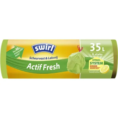 Produktbild von Swirl 215901, 35 l, Transparent, Kunststoff, 630 mm, 550 mm, 9 Stück(e)