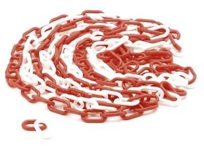 Image de Chaîne Rouge/Blanc - 5 M