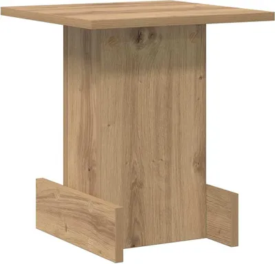 Zdjęcie produktu dla vidaXL Stolik boczny dębowy Artisan 35,5 x 35 x 40 cm materiał drewnopochodny
