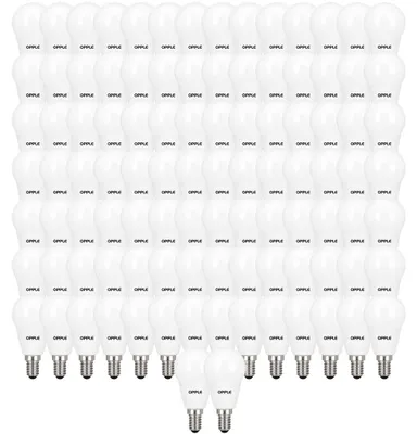 Productafbeelding van 100 x Opple LED G50 Tropfen 4W = 25W E14 matt 250lm Warmweiß 2700K 200° DIMMBAR