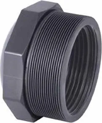 Produktbild von Cepex 20154 Pvc Ø4x3 Kurze Reduziermuffe Bsp Außengewinde X Innengewinde Grau Grau One Size