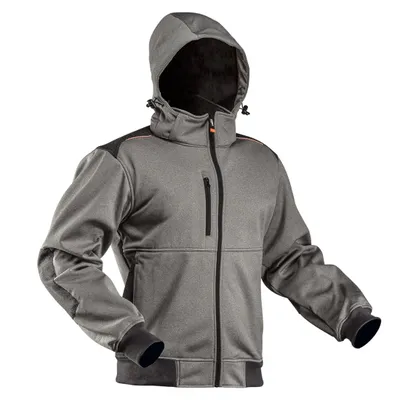 Obrázok produktu pre NEO TOOLS Softshellová bunda - vetruodolná bunda - nepremokavý softshell - Softshellová pracovná bunda s odnímateľnou kapucňou - veľkosť M