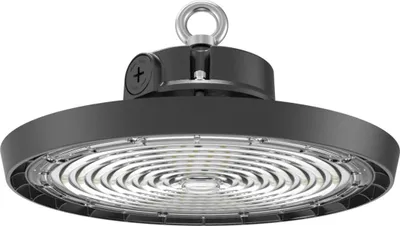Obrázok produktu pre Svietidlo HighBay SERON PRIME 100W | 4000K neutrálna biela | 14000lm | 120° uhol vyžarovania | IP65 priemyselná LED čierna