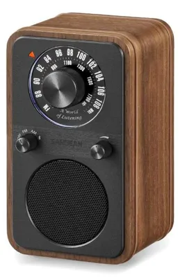 Imagen del producto de Sangean WR-9, Radio personal, Analógica, AM, FM, 87,5 - 108 MHz, 520 – 1710 kHz, 8 W