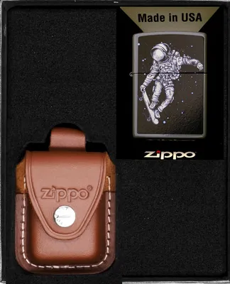 Produktbild von Feuerzeug-Set ZIPPO  SPACEMAN Geschenk No2