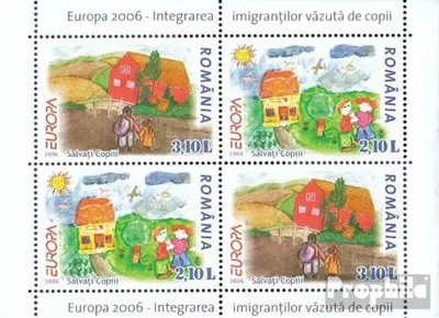 Produktbild von Briefmarken Rumänien 2006 Mi Block374II (kompl.Ausg.) postfrisch Europa - Integration