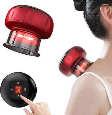 Produktbild von Schröpftherapie – 3-in-1-Schröpfgerät zur Schmerzlinderung – Schröpfgerät – für alle Körperteile – Neues Schröpfgerät