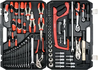 Obrázok produktu pre Kompletná sada náradia 79 ks 1/4", 1/2", XXL; kufor na náradie