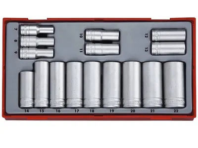 Produktbild von TengTools Steckschlüsselsatz Knarenkasten 144300100