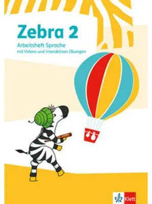Immagine prodotto di Zebra 2. Arbeitsheft Sprache mit digitalen Medien Klasse 2