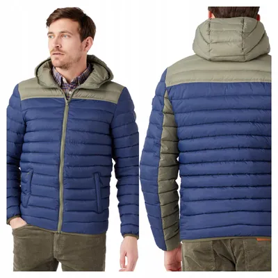 Immagine prodotto di Wrangler | Giacca imbottita da uomo, giacca di transizione con cappuccio, trapuntata, stile casual da inverno