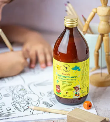Produktbild von Multivitamin für Kinder und Jugendliche mit Bienenpollen Miodziś