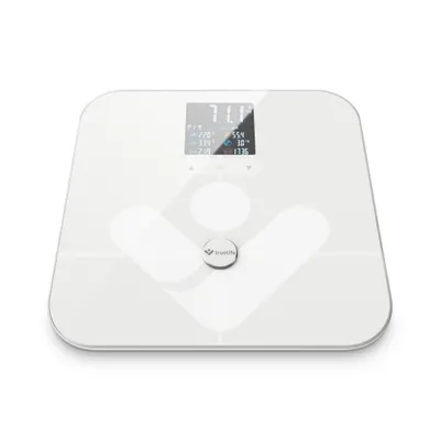 Zdjęcie produktu dla TrueLife TLFSW7BTW, Elektroniczna waga osobista, 180 kg, 100 g, Biały, kg, Kwadrat