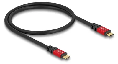 Imagen del producto de Cable USB Delock: Conector USB-C (macho) de 24 pines a conector USB-C (macho) de 24 pines