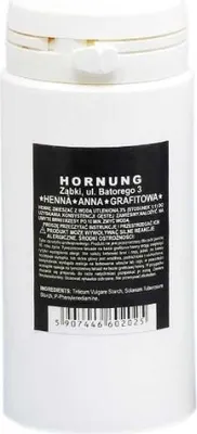 Zdjęcie produktu dla Hornung Henna ""Anna"" grafitowa, 20g