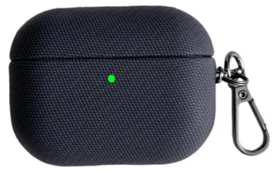 Produktbild von Schutz Hülle Case AirPods Pro 3 Kunstleder Hülle mit Karabiner Kunstleder 360°