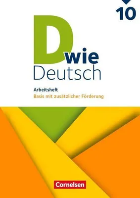 Immagine prodotto di D wie Deutsch - Zu allen Ausgaben 10. Schuljahr - Arbeitsheft mit Lösungen