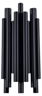 Immagine prodotto di Applique a LED a tubo ORGANIC nera 8W luce calda 360 lm metallo dim.: 43x19x10 cm IP20 Maxlight