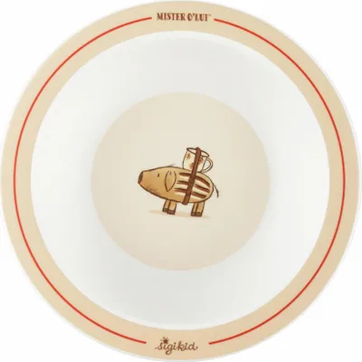 Immagine prodotto di sigikid Mister O Lui ciotola beige, ciotola, ciotola per cereali, ciotola per bambini, bambini, rPET, Ø 15,5 cm, 52922