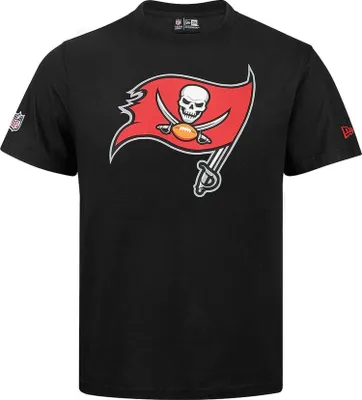 Produktbild von New Era Herren T-Shirt NFL Tampa Bay Buccaneers Logo schwarz L
