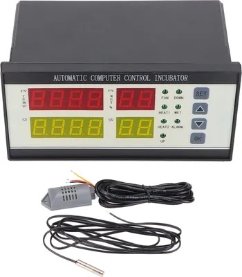 Zdjęcie produktu dla Kontroler inkubatora automatyczny dokładny czujnik Fahrenheita Wylęgarka jaj Temperatura wilgotność 110-220 V