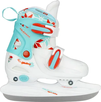 Produktbild von Nijdam Kinderkunstlaufschlittschuh Verstellbar - Twist & Twirl- Grosse 27-30