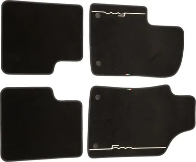 Produktbild von Fiat Fussmatten 4er Velour Set mit 500 Logo 500 ab Bj. 2015 71807945