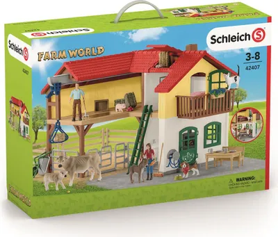 Produktbild von Schleich Bauernhaus mit Stall (42407)