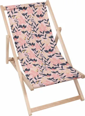 Produktbild von Dreamroots Liegestuhl klappbar Holz, Buchenholz bis zu 130 kg, Sonnenliege klappbar mit 3-stufiger Neigungsregulierung der Rückenlehne, Calm Evening