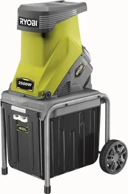 Obrázek produktu pro Štěpkovač, 2500 W, kapacita 45 mm, zásobník 40 l, poměr 10:1, RYOBI RSH2545B