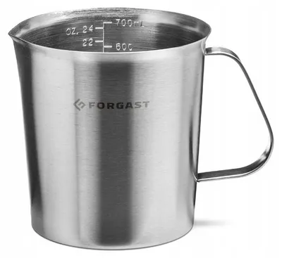 Produktbild von Forgast FG11026 Messkrug Edelstahl 0.7L
