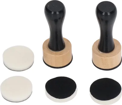 Immagine prodotto di Strumento per mescolare i colori dell'inchiostro con 2 manici e 4 spugne rotonde, set di modelli fai-da-te per cartoline in cartoncino