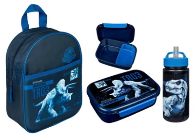 Produktbild von Jurassic World Schulset; Rucksack und Lunchbox