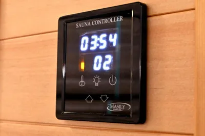 Produktbild von Sauna Controller AT86 Digitaler Temperaturregler Bedienfeld Touchscreen