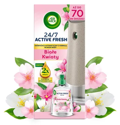 Produktbild von Air Wick Active Fresh Lufterfrischer Baumwollblüte Weißer Lotus 228 ml