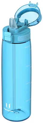 Immagine prodotto di Bottiglia sportiva Sparrow con cannuccia - Bottiglia per acqua in Tritan - 1L