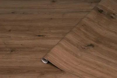 Produktbild von Reparierendes Möbelaufklebefolie - Dunkles Eichenholz, 45 cm x 2 m