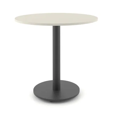 Zdjęcie produktu dla Stół okrągły ST60M Ø 80cm kaszmir/ czarny