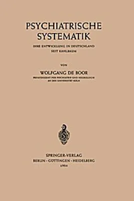 Obrázek produktu pro Psychiatrische Systematik