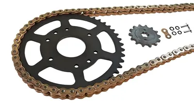 Produktbild von Kettensatz EK-Chain 530 MVXZ-2 für Kawasaki ZXR750 Modelljahr 1993-1995 Farbe Gold