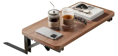 Imagen del producto de Mesa de noche antideslizante con organizador para el dormitorio
