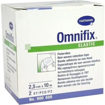 Zdjęcie produktu dla HARTMANN Omnifix elastyczna rolka 2,5 cm x 10 m, 2 plastry