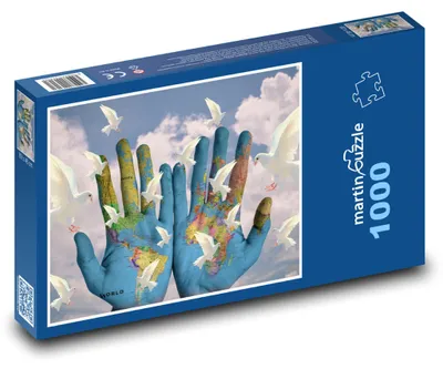 Obrázek produktu pro Puzzle 1000 Mír na světě - martinpuzzle