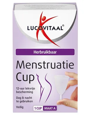 Produktbild von Lucovitaal Menstruationstasse Größe S (1 Stück)